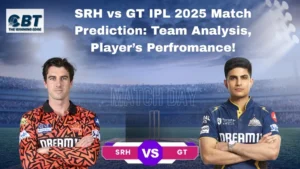 Read more about the article SRH vs GT IPL 2025 Match Prediction: Team Analysis, Player’s Performance!