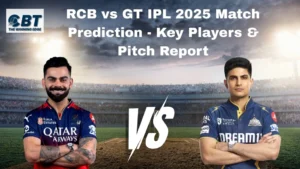 Read more about the article Who will win today’s IPL match between RCB vs GT?