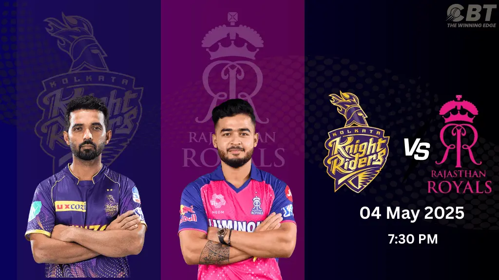 Read more about the article Today’s IPL Match Prediction: KKR vs RR Total Team Analysis!