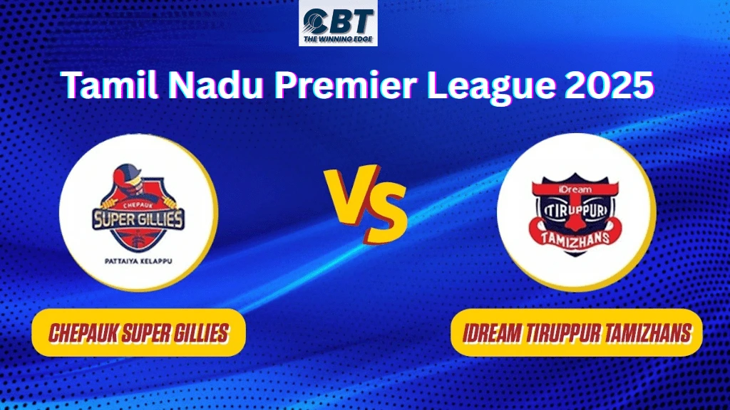 Read more about the article TNPL 2025: IDream Tiruppur Tamizhans vs Chepauk Super Gillies, Today’s Match Prediction