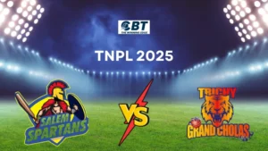 Read more about the article TNPL 2025: Salem Spartans vs Trichy Grand Cholas Match Preview – Form Guide, Key Players