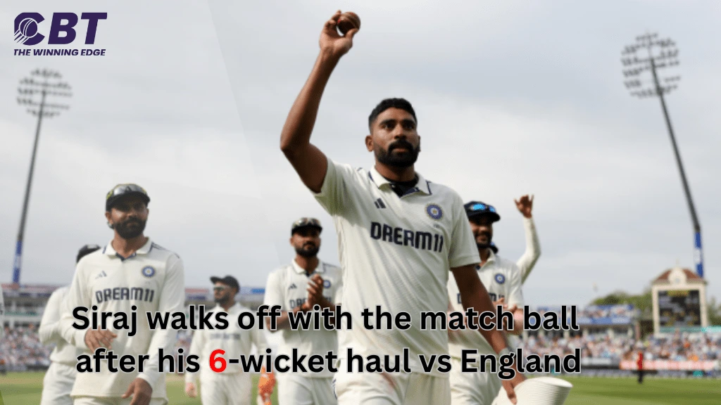 Read more about the article When Bumrah Sat Out, Siraj Walked In – And Blew England Away