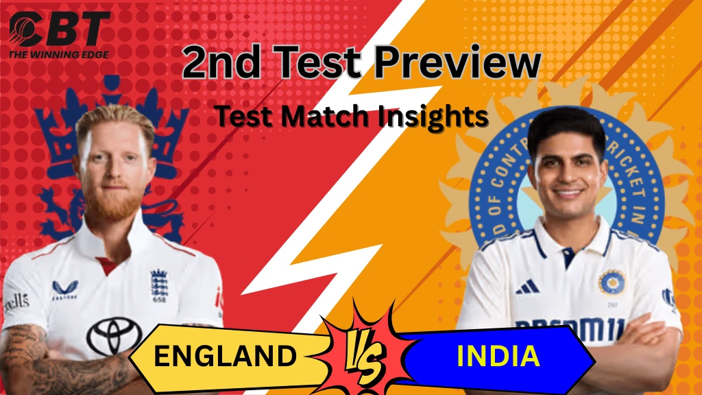 ENG vs IND 2nd Test 2025