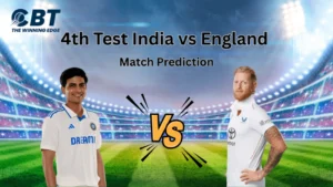 Read more about the article India vs England 4th Test: Today’s Cricket Match Predictions, Match Facts & Real-Time Odds