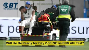 Read more about the article Rishabh Pant Injury Update: Will He Play Day 2 of the IND vs ENG 4th Test?