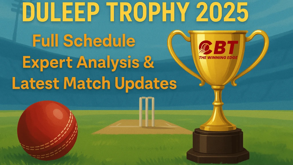 Read more about the article Duleep Trophy 2025: Full Schedule, Expert Analysis & Latest Match Updates