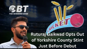 Read more about the article Ruturaj Gaikwad Opts Out of Yorkshire County Stint Just Before Debut