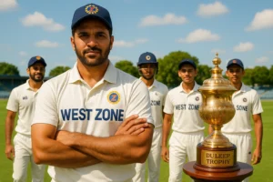 Read more about the article Shardul Thakur Named West Zone Captain for Duleep Trophy 2025-26: A New Era for the West Zone Team