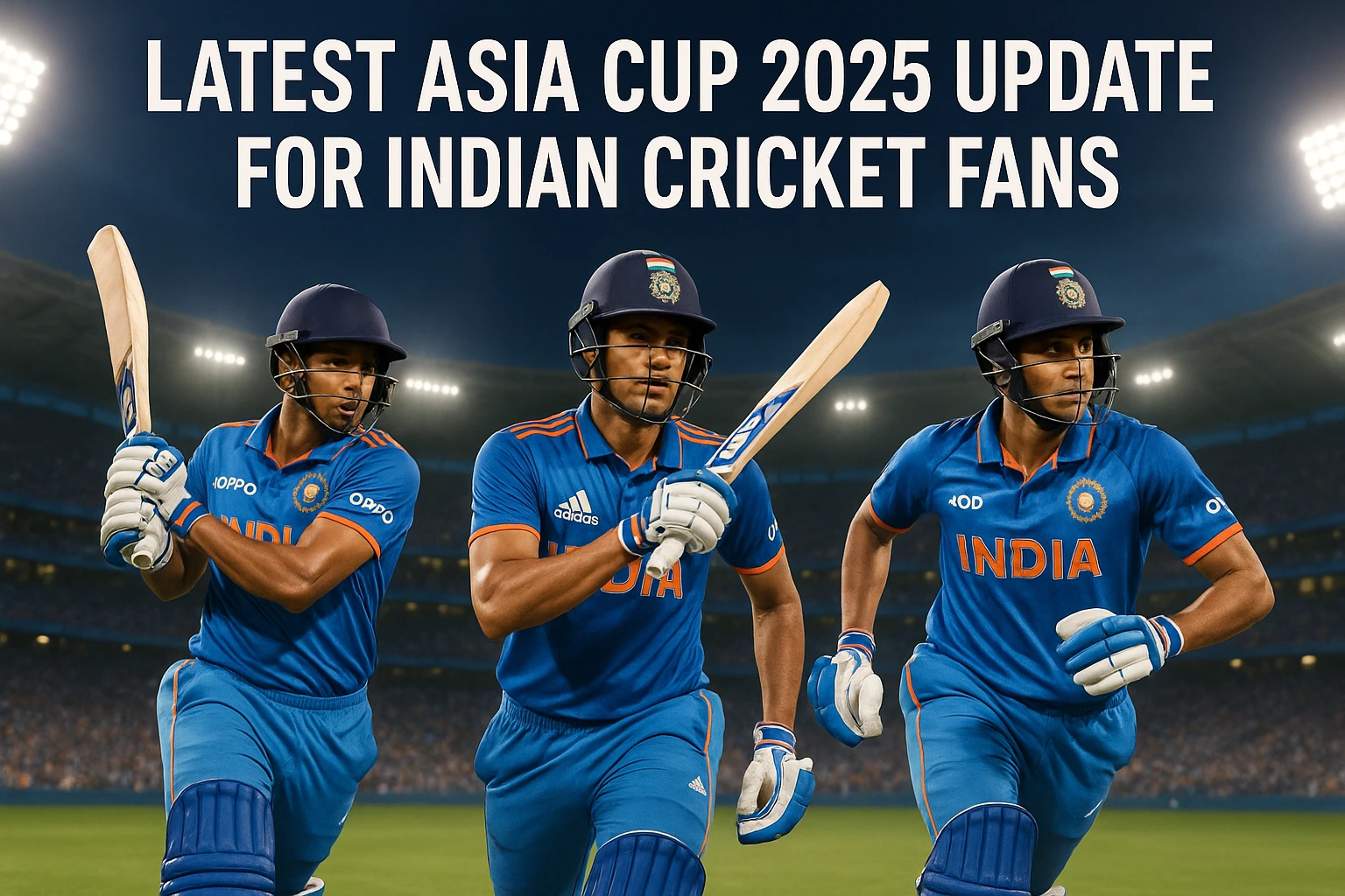 Read more about the article Indian team will be announced soon for Asia Cup 2025 | Betting Tips & Match Predictions