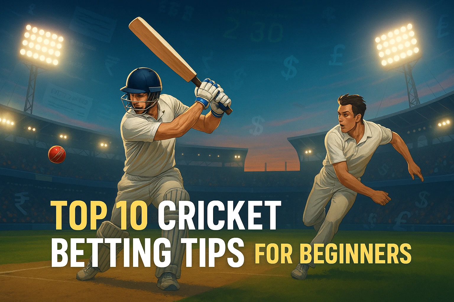 Read more about the article Top 10 Cricket Betting Tips for Beginners: How to Improve Your Betting Strategy