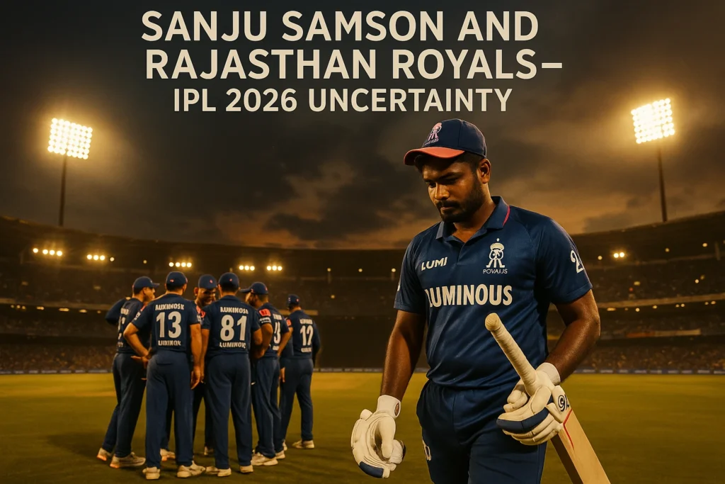 Rajasthan Royals Sanju Samson IPL 2026