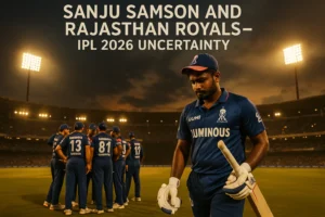 Read more about the article Rajasthan Royals Likely to Replace Sanju Samson: The IPL 2026 Trade Story