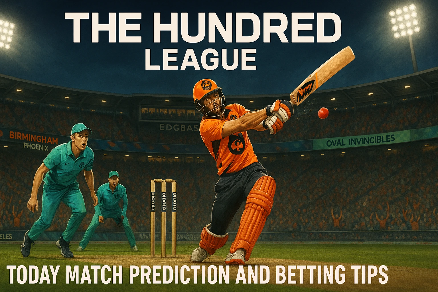 Read more about the article Birmingham Phoenix vs Oval Invincibles 10th Match Today: Preview, Winner Prediction & Expert Betting Tips