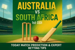Read more about the article Australia vs South Africa, 1st ODI 2025 | Today Match Prediction and Expert Betting Tips