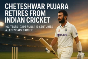 Read more about the article Cheteshwar Pujara Retires from All Forms of Indian Cricket