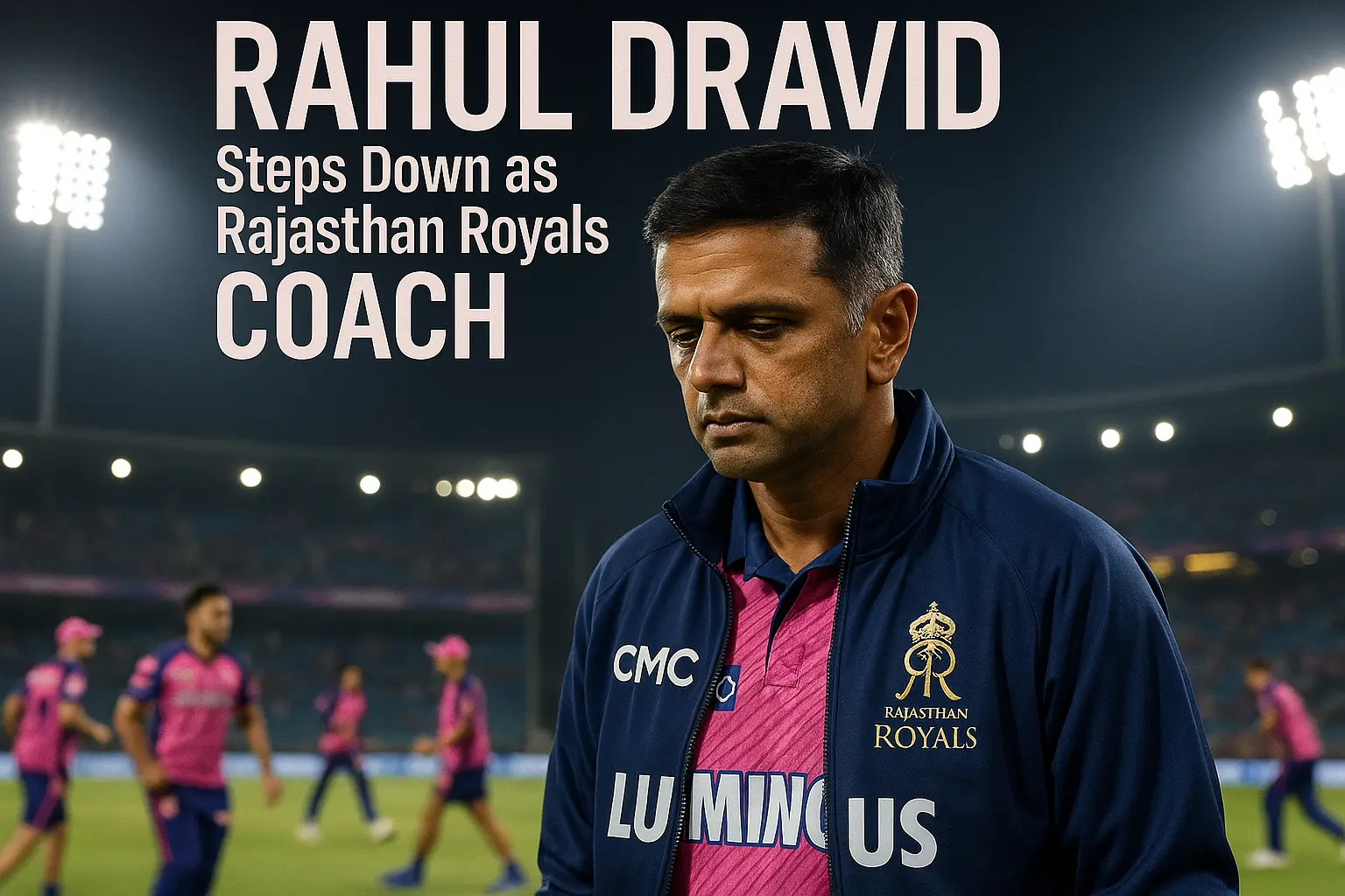 Read more about the article Rahul Dravid Steps Down as Rajasthan Royals Coach