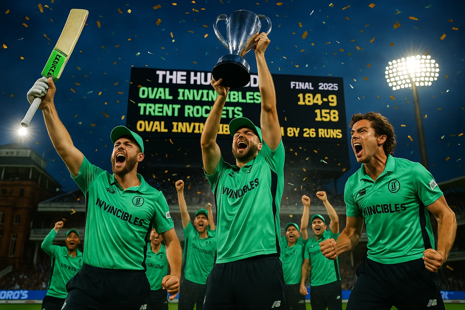 Read more about the article Oval Invincibles Crowned Champions: 2025 The Hundred Final Recap & Their Historic Third Title