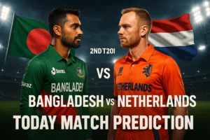 Read more about the article Bangladesh vs Netherlands, 2nd T20I – Who Will Win Today? Match Prediction for Sept 1