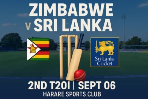 Read more about the article Zimbabwe vs Sri Lanka, 2nd T20I – Live Cricket Betting Tips and Match Prediction | September 06, 2025