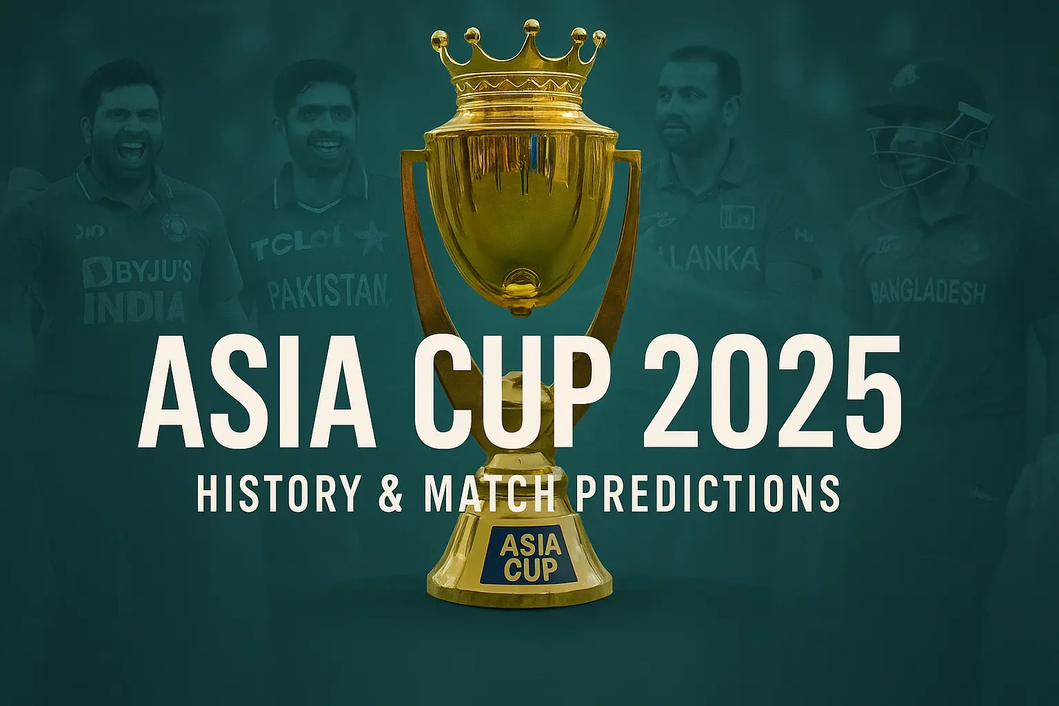 Read more about the article Asia Cup 2025 History, Winners List & Today Match Prediction