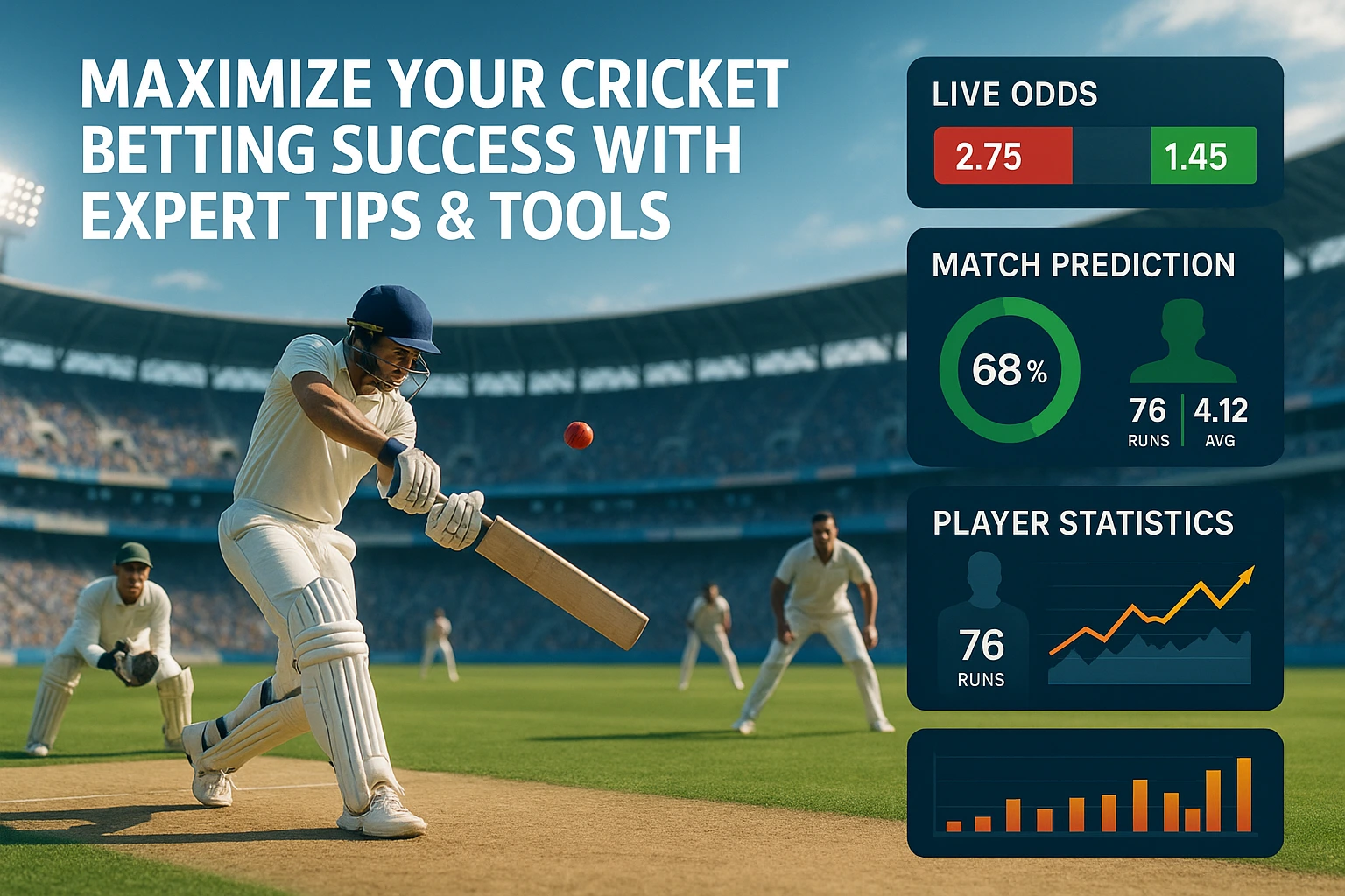 Read more about the article How to Accurately Use Our Cricket Betting Tips with the Tools Provided on Our Cricket Betting Site