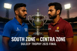 Read more about the article South Zone vs Central Zone, Final 2025 Duleep Trophy: Today Match Prediction and Expert Cricket Betting Tips