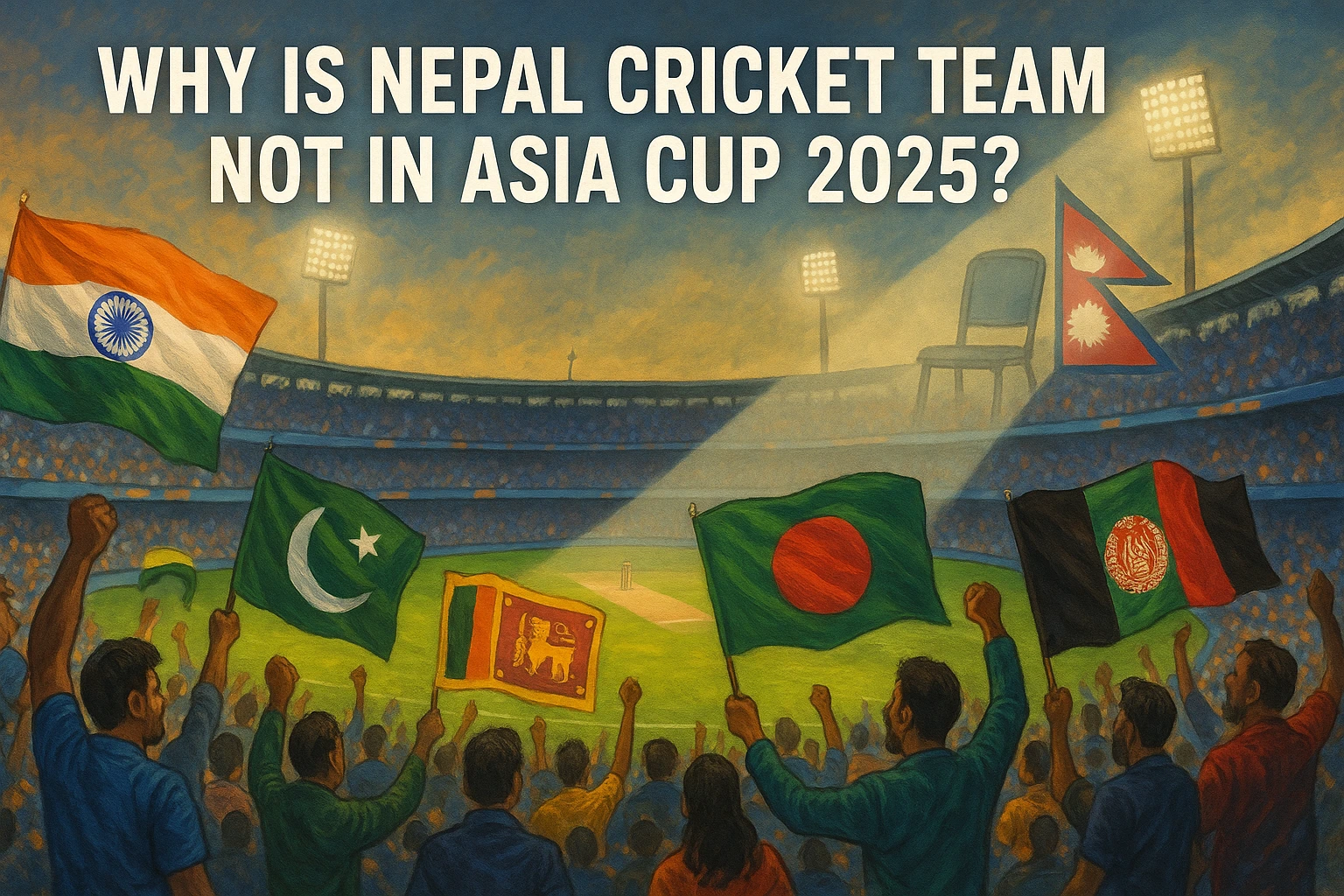 Read more about the article Why is the Nepal Cricket Team Missing from the Asia Cup 2025? Understand the Reasons Behind Their Absence