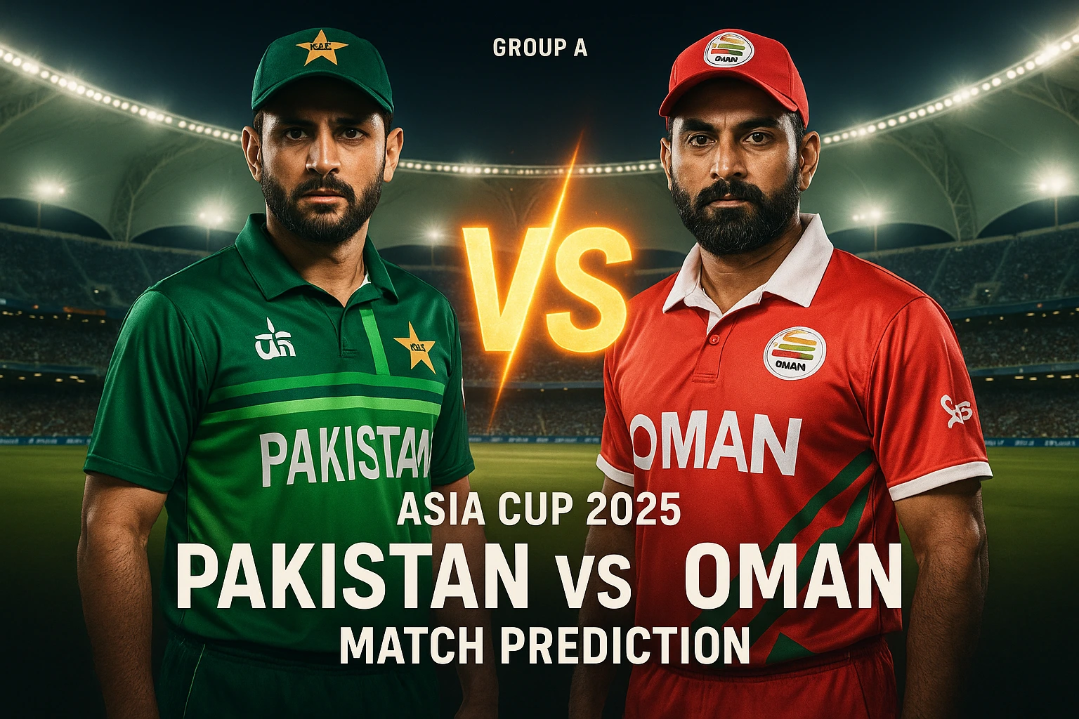 Read more about the article Asia Cup Match Prediction: Pakistan vs Oman, 4th Match, Group A – Expert Analysis and Online Betting Tips