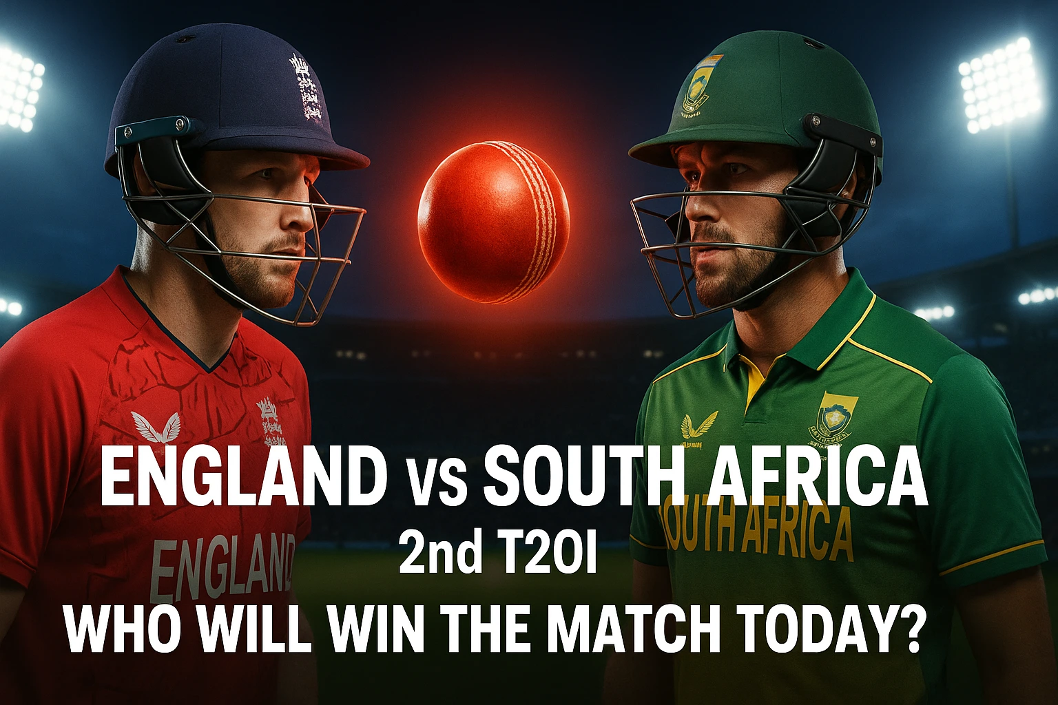 Read more about the article Who will win the match today? Our expert insights and predictions for England vs South Africa, 2nd T20I.