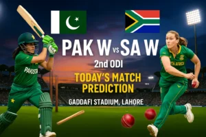 Read more about the article Pakistan Women vs South Africa Women Match Prediction, 2nd ODI – Who Will Win Today’s Match?