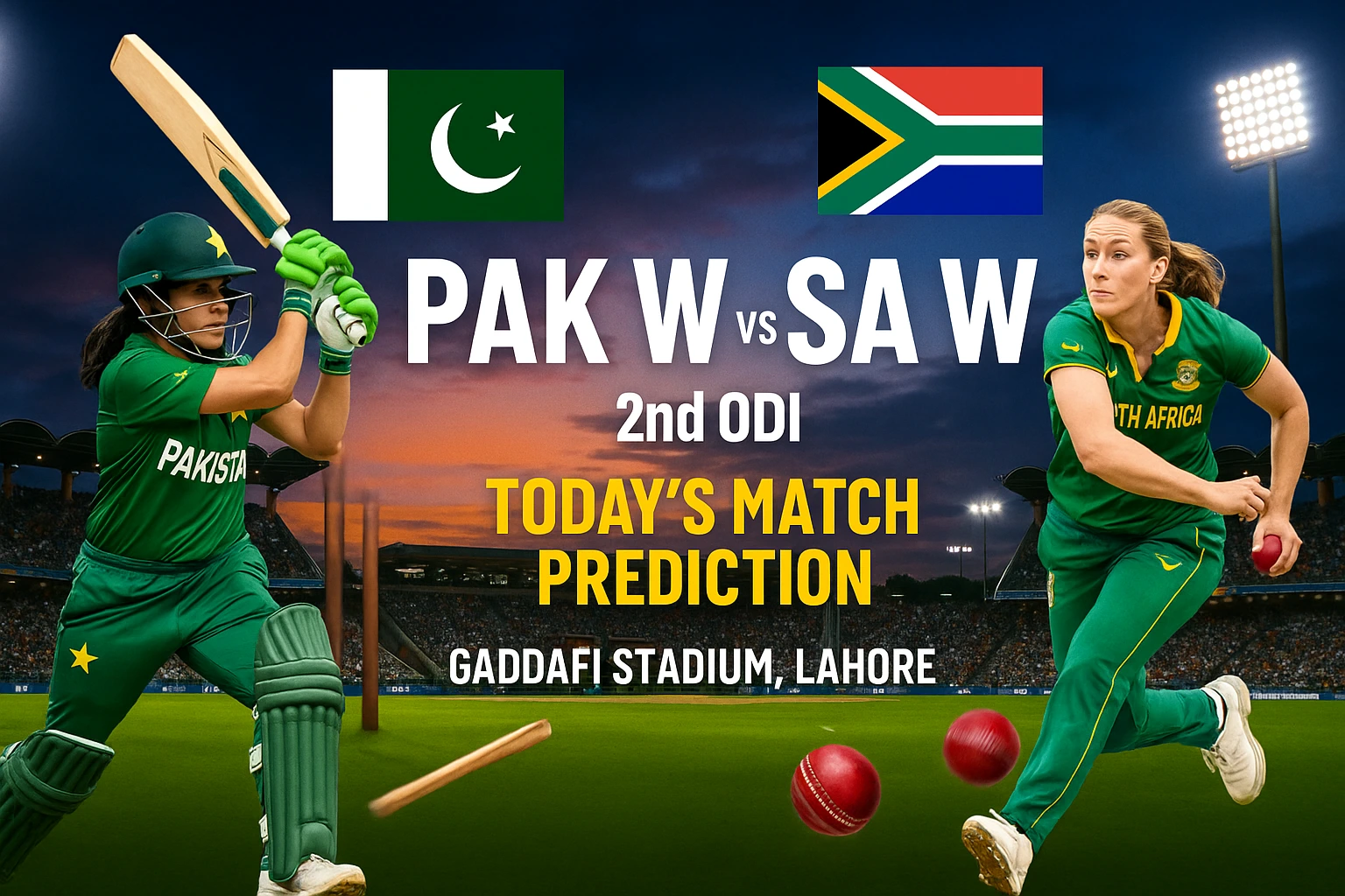 Read more about the article Pakistan Women vs South Africa Women Match Prediction, 2nd ODI – Who Will Win Today’s Match?
