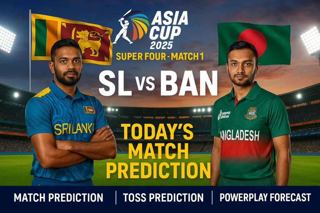SL vs BAN match prediction
