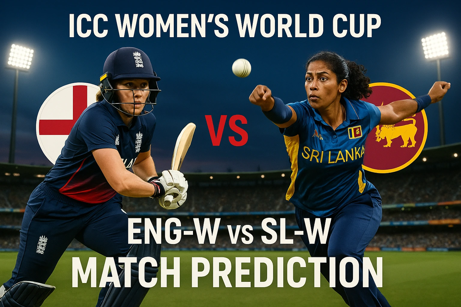 Eng-W vs SL-W 12th Match Prediction