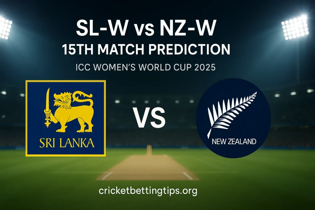 SL-W vs NZ-W 15th Match Prediction