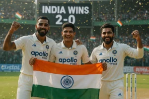 Read more about the article India Confirm 2-0 Test Series Sweep Over West Indies with Dominant Win