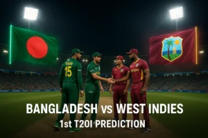 Read more about the article Bangladesh vs West Indies, 1st T20I Prediction | Who will win the today’s match between Ban vs WI?