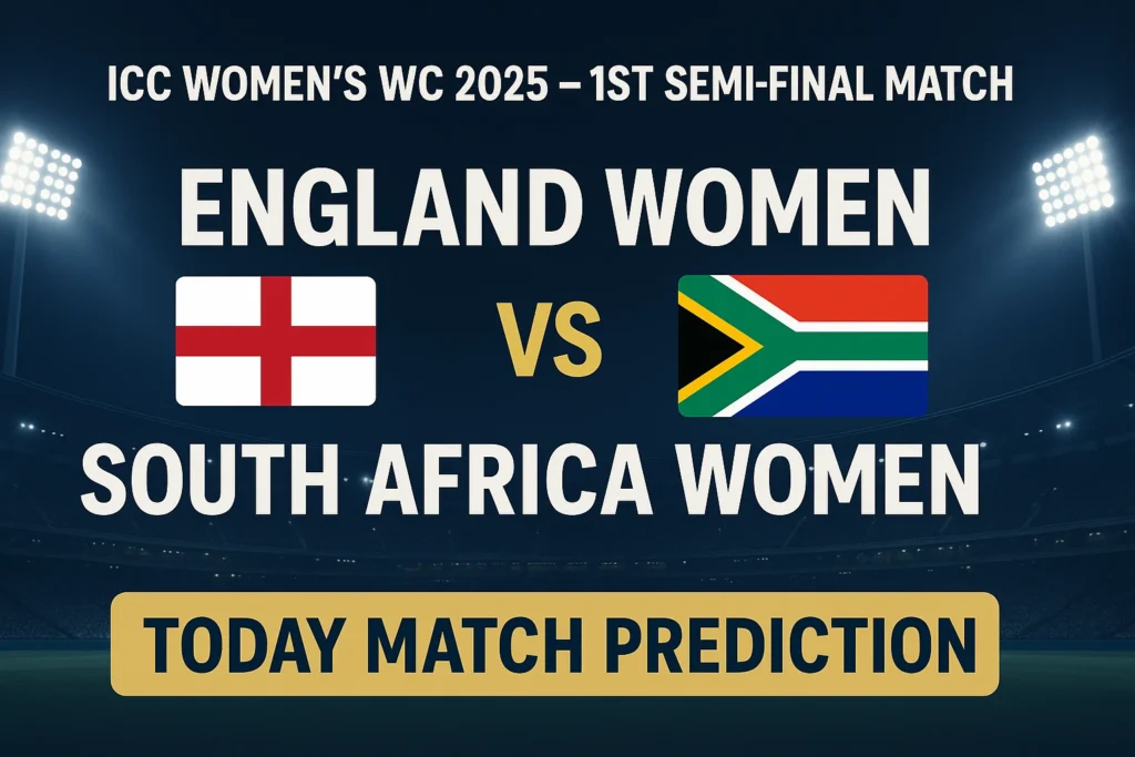 ENG-W vs SA-W 1st semi-final Match Prediction