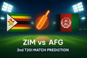 Read more about the article Zimbabwe vs Afghanistan Match Prediction, 2nd T20I | Who will win today’s match between ZIM vs AFG?