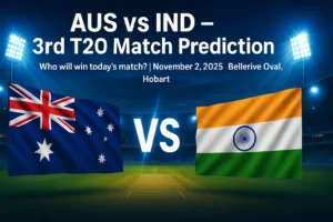 Read more about the article Australia vs India 3rd match Prediction | Who will win the today’s match AFG vs ZIM?
