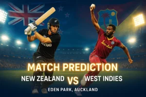 Read more about the article New Zealand vs West Indies 1st T20 Match Prediction | Who will win the today’s match between NZ vs WI?