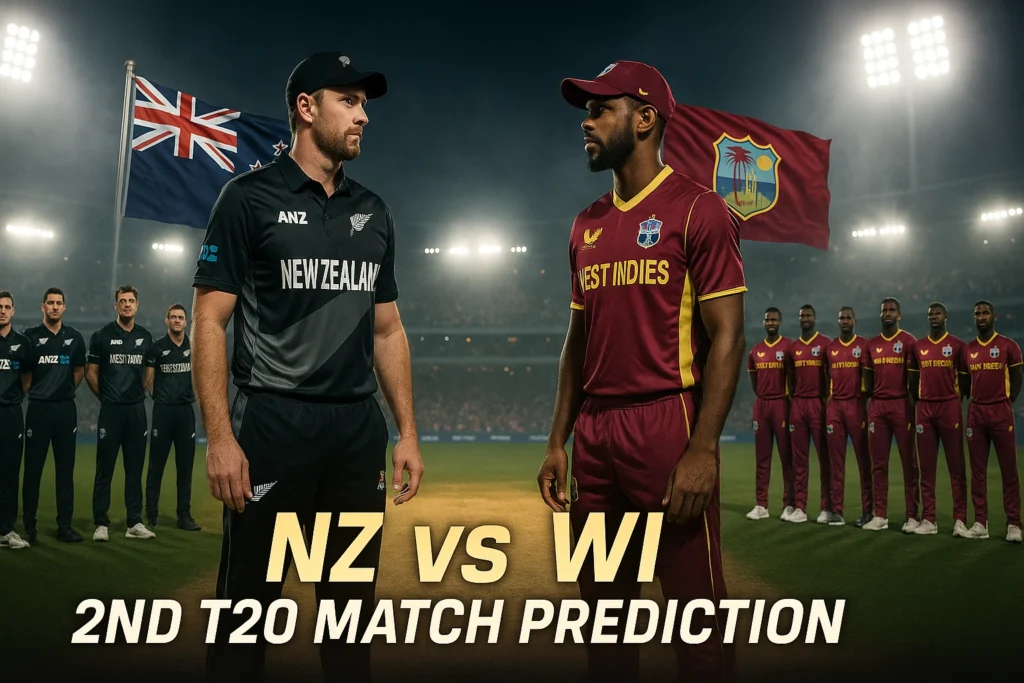 NZvs WI 2nd T20 Match Prediction