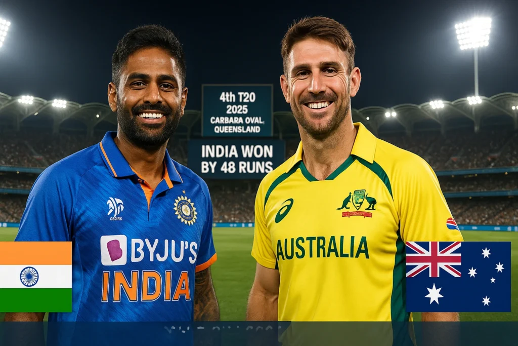 IND vs AUS 4th T20 Highlights