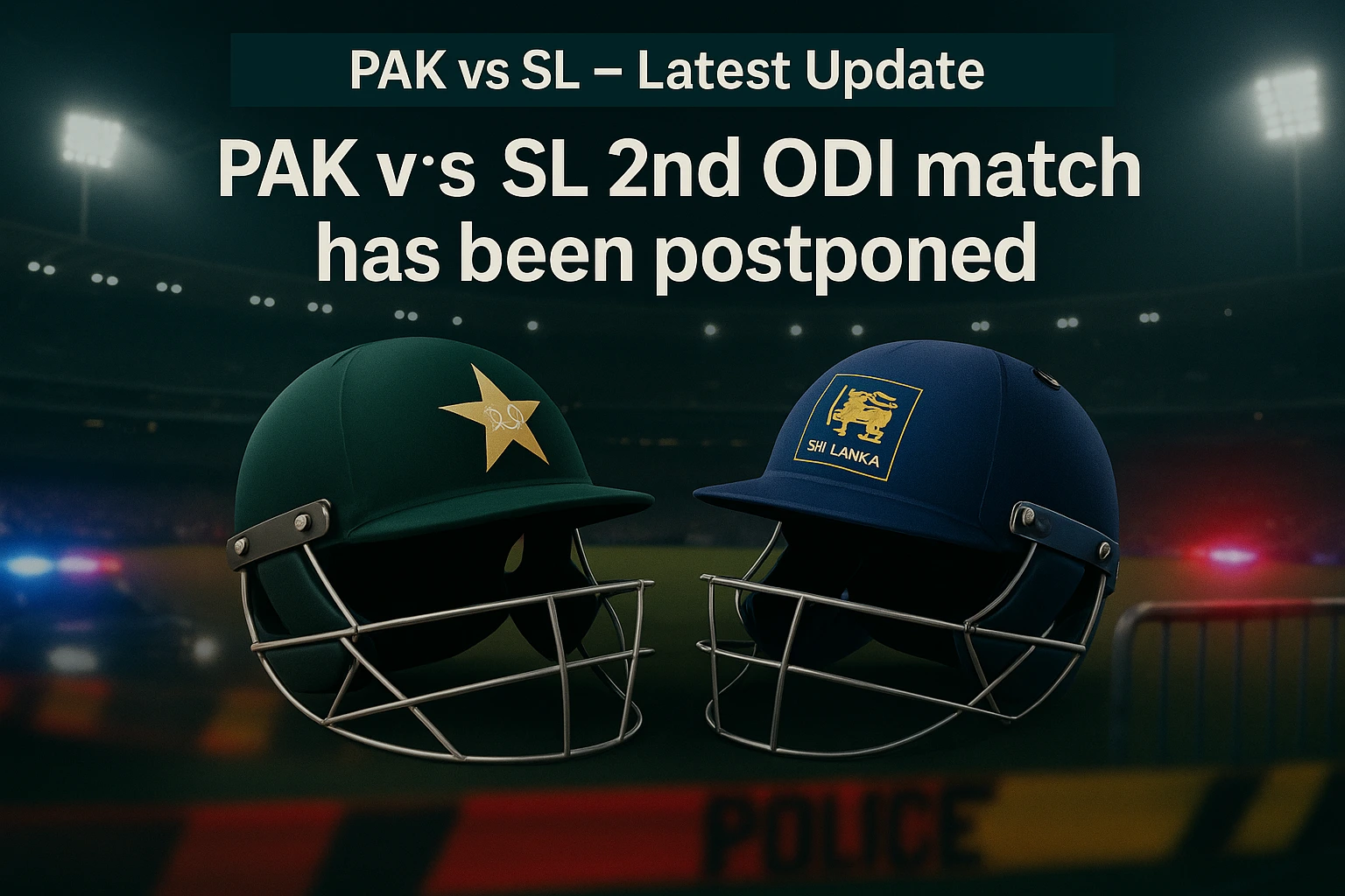 Read more about the article SLC Stays to Remain and Play: Pakistan vs Sri Lanka News After the Islamabad Blast