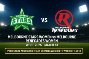 Read more about the article Melbourne Stars Women vs Melbourne Renegades Women 13th Match Predition | Who will win the today’s WBBL Match?