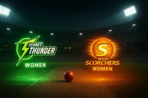 Read more about the article Sydney Thunder Women (SYTW) vs Perth Scorchers Women (PRSW) 15th Match Prediction | Who will win today’s WBBL 2025 Match?