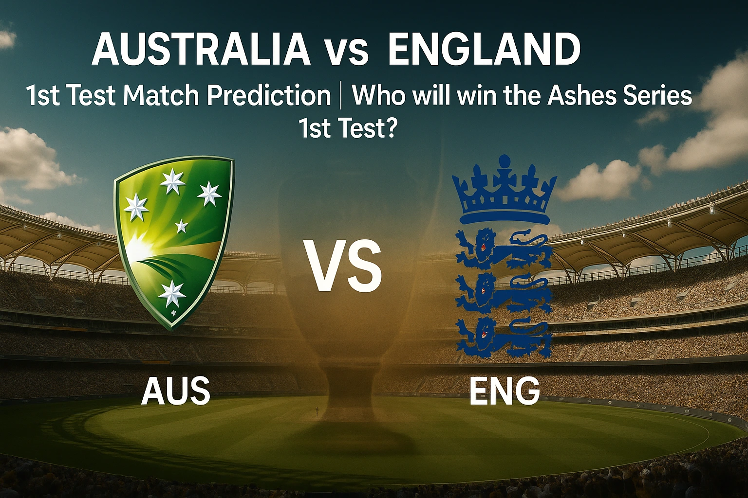 AUS vs ENG 1st Test Match Prediction
