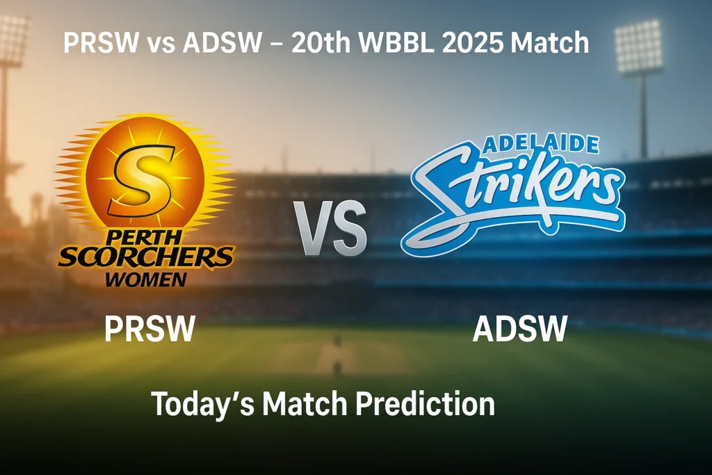 PRSW vs ADSW 20th match prediction