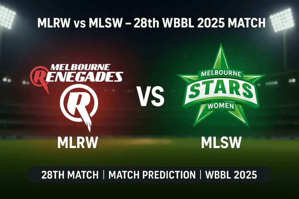 MLRW vs MLSW 28th Match Prediction
