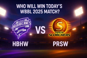 Read more about the article Hobart Hurricanes Women vs Perth Scorchers Women 29th Match Prediction | Who will win the today’s WBBL Match 2025?
