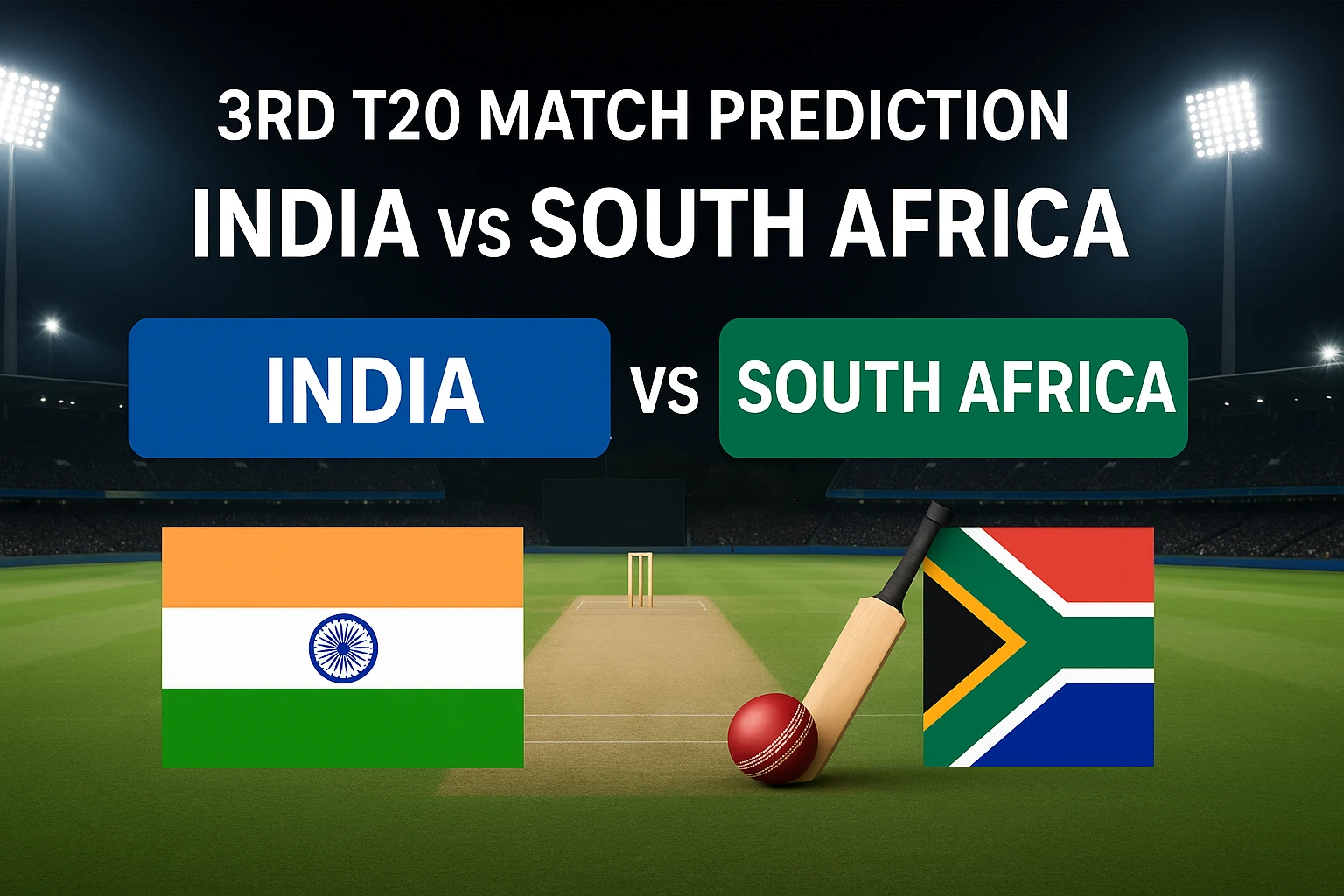 Read more about the article India vs South Africa 3rd T20 Match Prediction | Who will win the today’s match between IND vs SA?